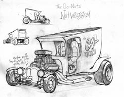 Go-nuts Concept Art by Coop