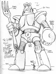 Go-nuts Concept Art by Coop
